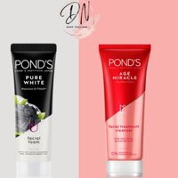 Sữa Rửa Mặt Ngăn Ngừa Lão Hóa Pond's Age Miracle, Pond’s Than Hoạt Tính Thái Lan