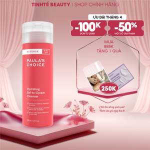 Sữa rửa mặt ngăn ngừa tác hại từ môi trường Paula’s Choice Defense Hydrating Gel to Cream Cleanser 198ml