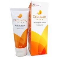 Sữa Rửa Mặt Nghệ Decumar Clean Gel Rửa Mặt Ngăn Ngừa Mụn 50gr