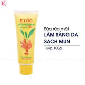 Sữa rửa mặt nghệ E100 100g