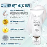 Sữa rửa mặt ngọc trai 100ml