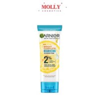 Sữa Rửa Mặt Ngừa Mụn Garnier Skin Naturals Bright Complete Anti-Acne Cleansing Foam 100ml