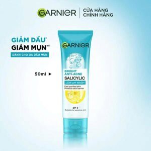 Sữa rửa mặt giảm nhờn ngừa mụn Garnier AcnoFight 50ml