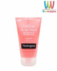 Sữa rửa mặt ngừa mụn từ bưởi hồng Neutrogena Oil-Free Acne Wash 124ml