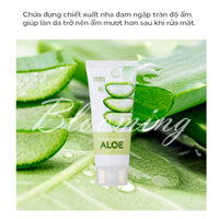 Sữa rửa mặt Nha Đam cung cấp độ ẩm, làm sạch sâu Tenzero Balancing Foam Cleanser Aloe 100ml