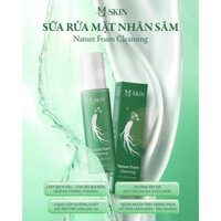 sữa rửa mặt nhân sâm