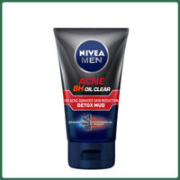 Sữa Rửa Mặt Nivea Kiểm Soát Nhờn & Ngừa Mụn Anti Acne Oil Control Mud Foam 50g