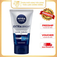 Sữa Rửa Mặt Nivea Men Extra Bright 100g Thái Lan Sạch Sâu Dành Cho Nam