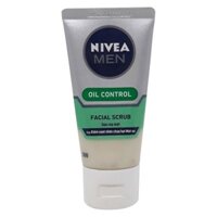 Sữa Rửa Mặt Nivea Men Kiểm Soát Nhờn Và Chứa Hạt Matxa(50G)