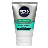 Sữa Rửa Mặt Nivea Men Kiểm Soát Nhờn Và Chứa Hạt Matxa(100G)