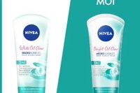 Sữa rửa mặt NIVEA White Oil Clear giúp trắng da sạch nhờn