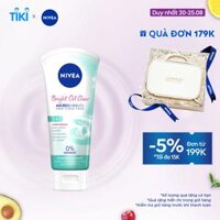 Sữa rửa mặt NIVEA White Oil Clear giúp trắng da sạch nhờn 100g - 84951