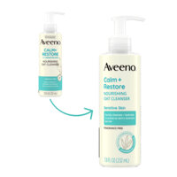 Sữa rửa mặt nuôi dưỡng và phục hồi cho da nhạy cảm Aveeno Calm and Restore Nourishing Oat Cleanser 232ml (mẫu mới)