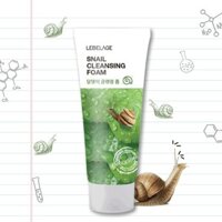 Sữa Rửa Mặt Ốc Sên Lebelage Chuyên Dành Cho Da Mụn Snail Cleansing Foam 100mL