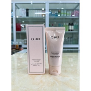 Sữa rửa mặt Ohui Miracle Moisture Cleansing Foam ẩm mịn 80ml