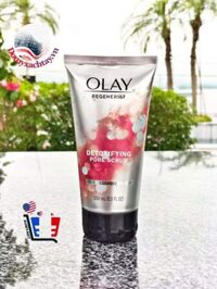 Sữa rửa mặt Olay Regenerist Advanced Anti-Aging Detoxifying Pore Scrub Cleanser