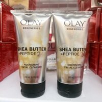 Sữa rửa mặt Olay Regenerist Shea Butter + Peptide 24 150ml