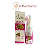 Sữa Rửa Mặt One Star Gold Giảm Nhờn Ngừa Mụn Giữ Ẩm Da Có Tặng Kèm Cọ
