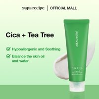 Sữa rửa mặt papa recipe tea tree control cleansing foam (120ml)
