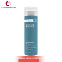 Sữa Rửa Mặt Paula's Choice Skin Balancing Oil Reducing Cleanser Kiềm Dầu, Cân Bằng Độ Ẩm - 237ml