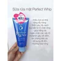 Sữa rửa mặt perfect whip xanh( hàng chuẩn)