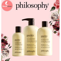 Sữa rửa mặt Philosophy Purity Made Simple one-step facial cleanser - Hàng USA