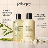 Sữa rửa mặt PHILOSOPHY Purity Made Simple One Step Cleanser (Original/Oil-free)