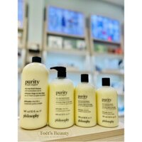 Sữa rửa mặt Philosophy Purity Made Simple 3 in 1 sạch sâu, làm dịu và làm ẩm làn da