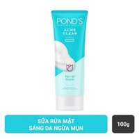 Sữa rửa mặt Ponds ngừa mụn tuýp 100g