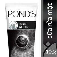 Sữa rửa mặt Pond’s Pure White Ngọc trai đen Trắng da 100g [HOT]