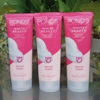 Sữa Rửa Mặt POND'S [Thái Lan] - Sữa Rửa Mặt Trắng Hồng Rạng Rỡ Pond's White Beauty Pinkish White Facial Foam 100g