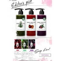 Sữa rửa mặt rau củ sủi bọt SUPER VEGITOKS 300ml - các màu