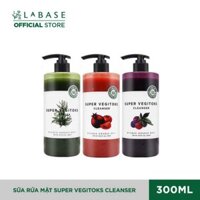 Sữa rửa mặt rau củ Super vegitoks cleanser Wonder bath 300ml Z1