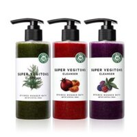 sữa rửa mặt rau củ thải độc super vegitoks cleanser Ander baht full size 300ml