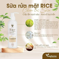 SỮA RỬA MẶT  RICE Clean& Skin 5 in 1,dung tích 200ml