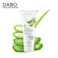 Sữa rửa mặt sạch nhờn trắng da chiết xuất Lô hội DABO Aloe (60ml) - HÀN QUỐC CHÍNH HÃNG