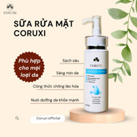 Sữa Rửa Mặt Sạch Sâu Sáng Mịn Nuôi Dưỡng Làn Da, Kiềm Dầu Ngừa Mụn Coruxi Advanced Nourish Cleanser 150ml Chính Hãng
