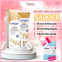 Sữa rửa mặt SADOER collagen - Sữa rửa mặt SADOER giúp da săn chắc và làm loãng nếp nhăn 100G