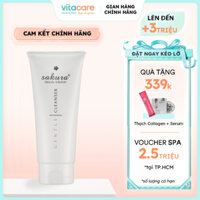 Sửa rửa mặt Sakura Gentle Cleanser - Sửa rửa mặt cho da nhạy cảm, cấp ẩm bảo vệ da không bị khô