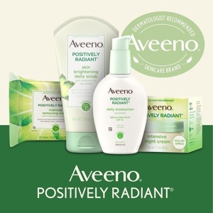 Sữa rửa mặt sáng da Aveeno Positively Brightening 200ml