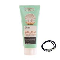 Sữa rửa mặt sáng da Hàn Quốc chiết xuất từ ngọc trai Benew White Pearl Foam Cleansing  100ml   tặng dây cột tóc - màu ngẫu nhiên