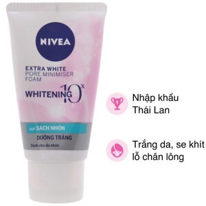 Sữa rửa mặt sáng da mờ vết thâm Nivea extra white 50g