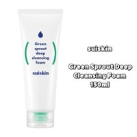 Sữa rửa mặt sâu suiskin Green Sprout 150ml