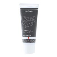 Sữa rửa mặt se khít lỗ chân lông than hoạt tính Naris Charcoal Nature Nhật Bản 100gr