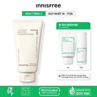 Sữa rửa mặt se khít lỗ chân lông innisfree Volcanic Pore BHA Cleansing Foam 150g