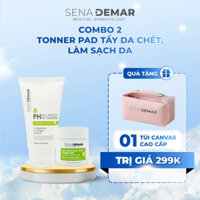 Sữa Rửa Mặt SENA DEMAR AHA-GLYCOLIC ACID TONER PAD Giảm Mụn,Se Khít Lỗ Chân Lông