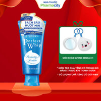 Sữa Rửa Mặt SENKA Perfect Whip Facial Foam Wash Tạo Bọt Chiết Xuất Tơ Tằm Trắng (Tuýp 120g)