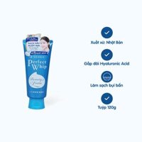 Sữa Rửa Mặt SENKA Perfect Whip Facial Foam Wash Tạo Bọt Chiết Xuất Tơ Tằm Trắng (Tuýp 120g)