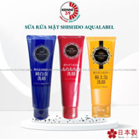 Sữa rửa mặt Shiseido Aqualabel 130g dưỡng ẩm , dưỡng trắng da Nhật Bản
