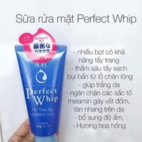 SỮA RỬA MẶT SHISEIDO PERFECT WHIP